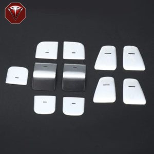 Autocollant de décoration pour bouton de porte Tesla Model 3 Y